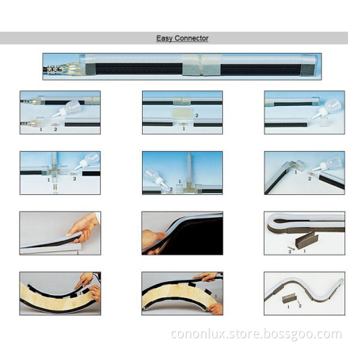 Customized led flexible neon strip light 5050